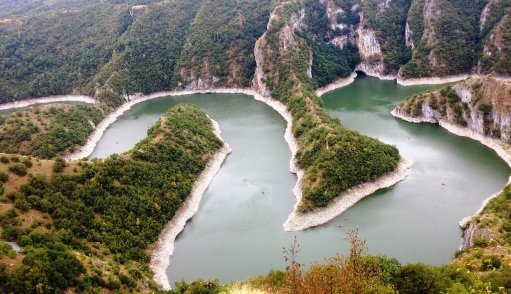 Meanders in the Uvac canyon
