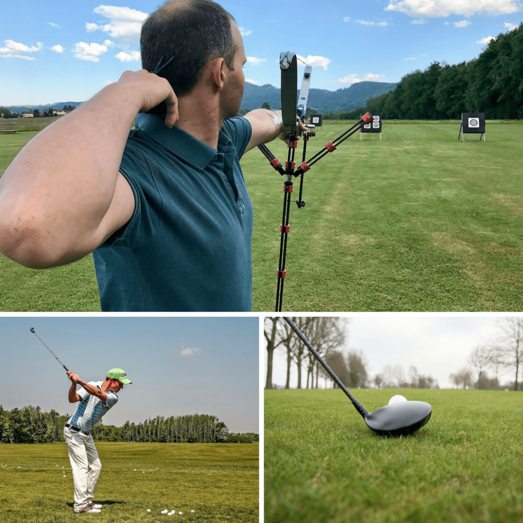 Tim building Serbia - golf and archery