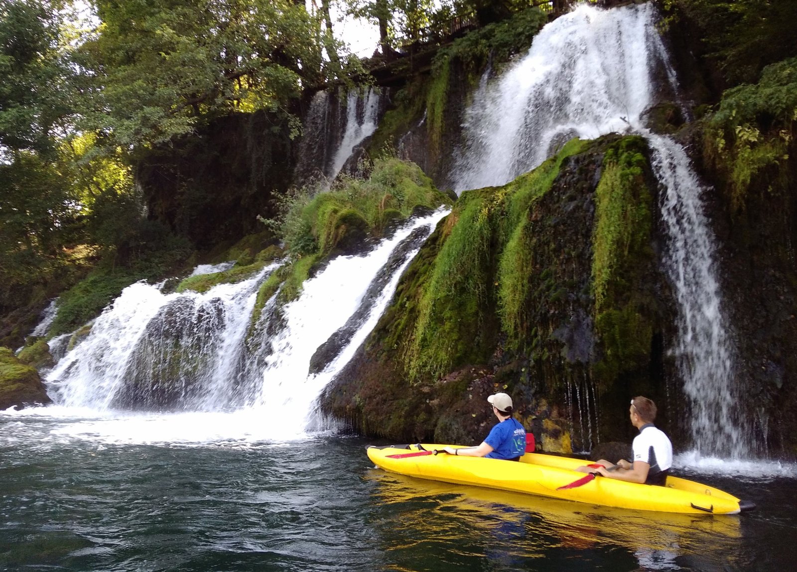 Kayaking on the Drina