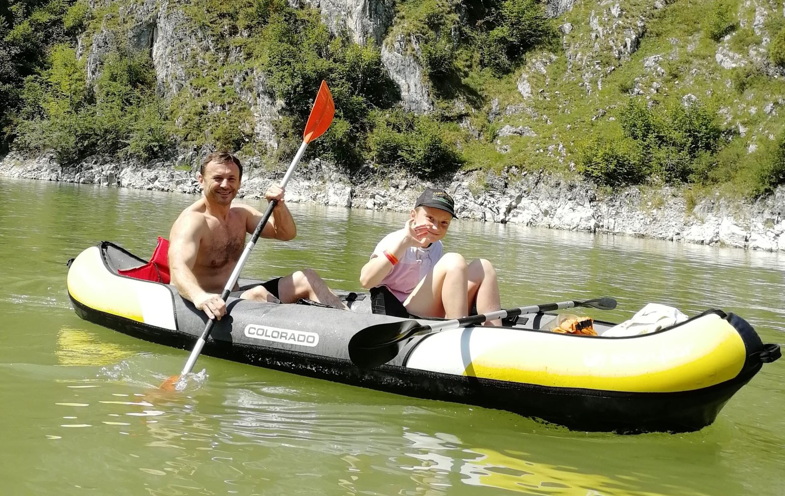 Uvac kayaking
