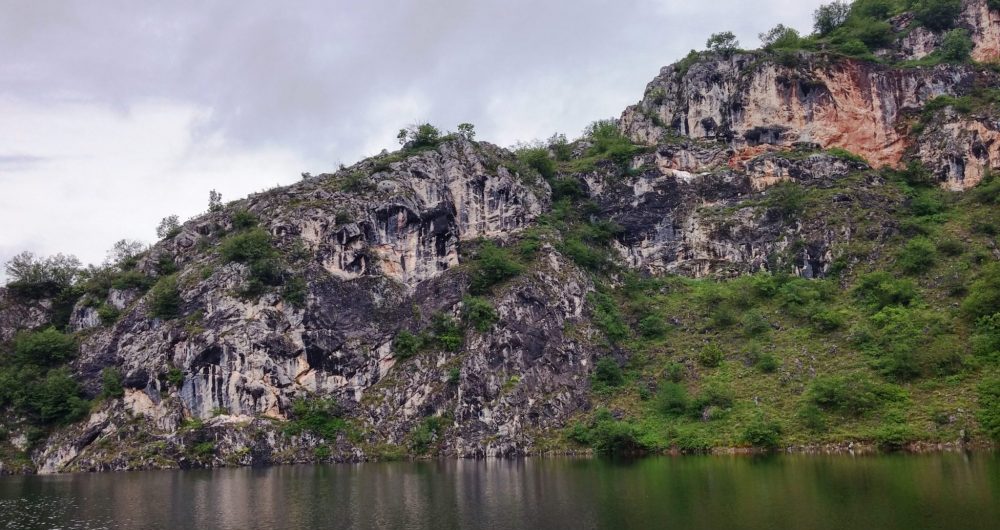 limestone canyon of Uvac