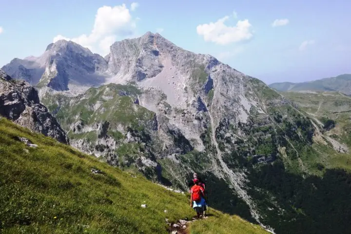 Komovi Montenegro hiking