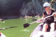 kayaking on Uvac