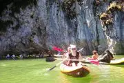 kayak tour on Uvac