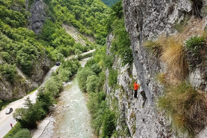 Via ferrata Rugovska gorge