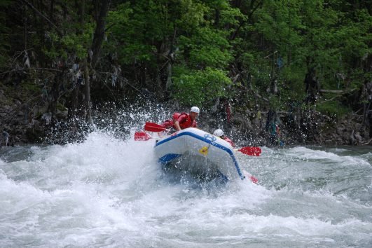 Rafting on the Lim River