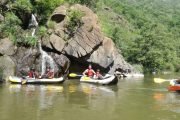 Kayak adventure on the Ibar river