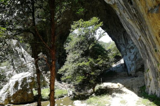 the canyon and the outgrowth of the Gateway