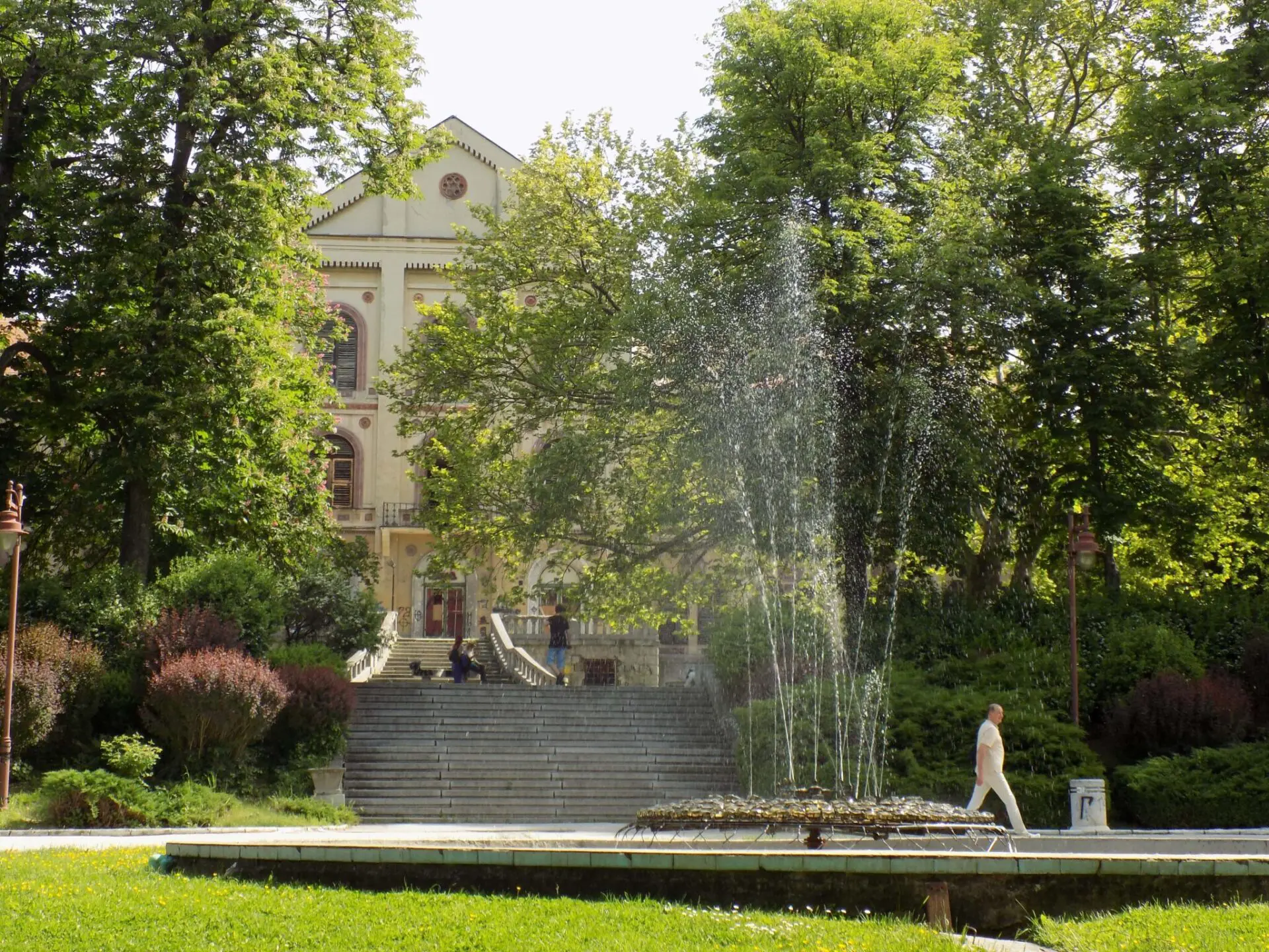 park u Bukovičkoj banji