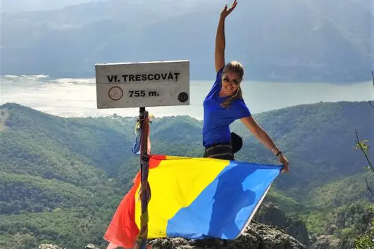 The Treskovac peak, Natural Park Portile de Fier – Romania