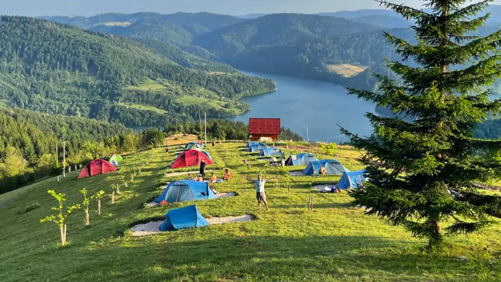 Camping at Zlatar and the canyon of the Uvac river