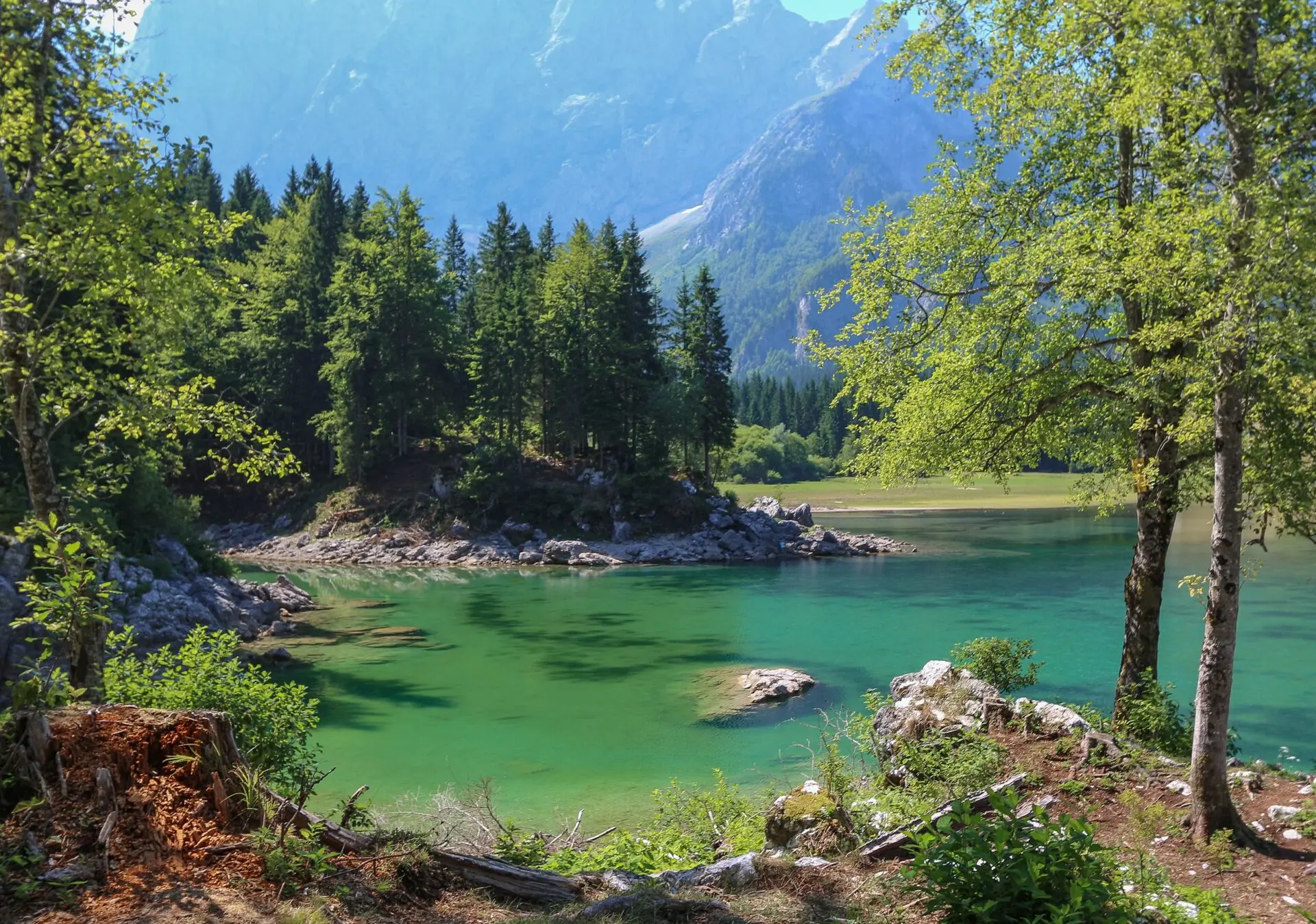 Fužinsko jezero Travizo, Italija, Kačberg - planinski advent